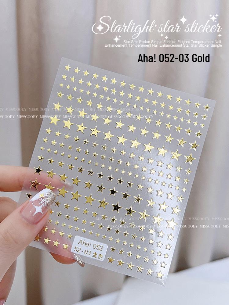 2025 Zodiac Snake Princess Nail Stickers & Shell Glitter Powder