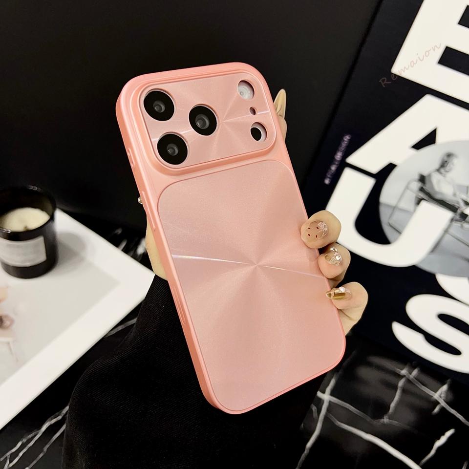 CD Colorful Aurora Phone Case For iPhone 17 Air 13 11 12 14 15 16 Pro Max Plus 16Pro 17Pro Official Matte Protector Cover
