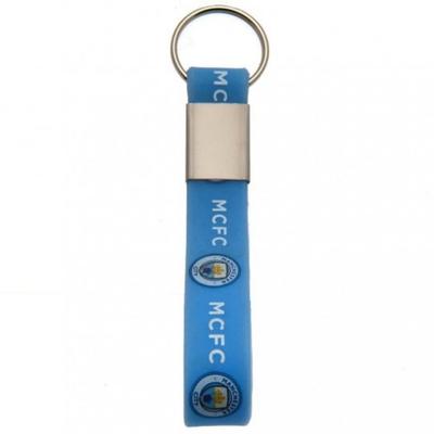 Chaveiros de silicone do Manchester City FC