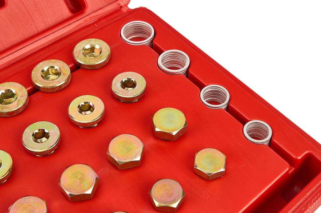 Oil plug thread repair kit, 64 pieces, KD10511