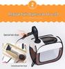 Folding Pet Dryer Box for Cats & Dogs - Integrated Blow-Dry System
