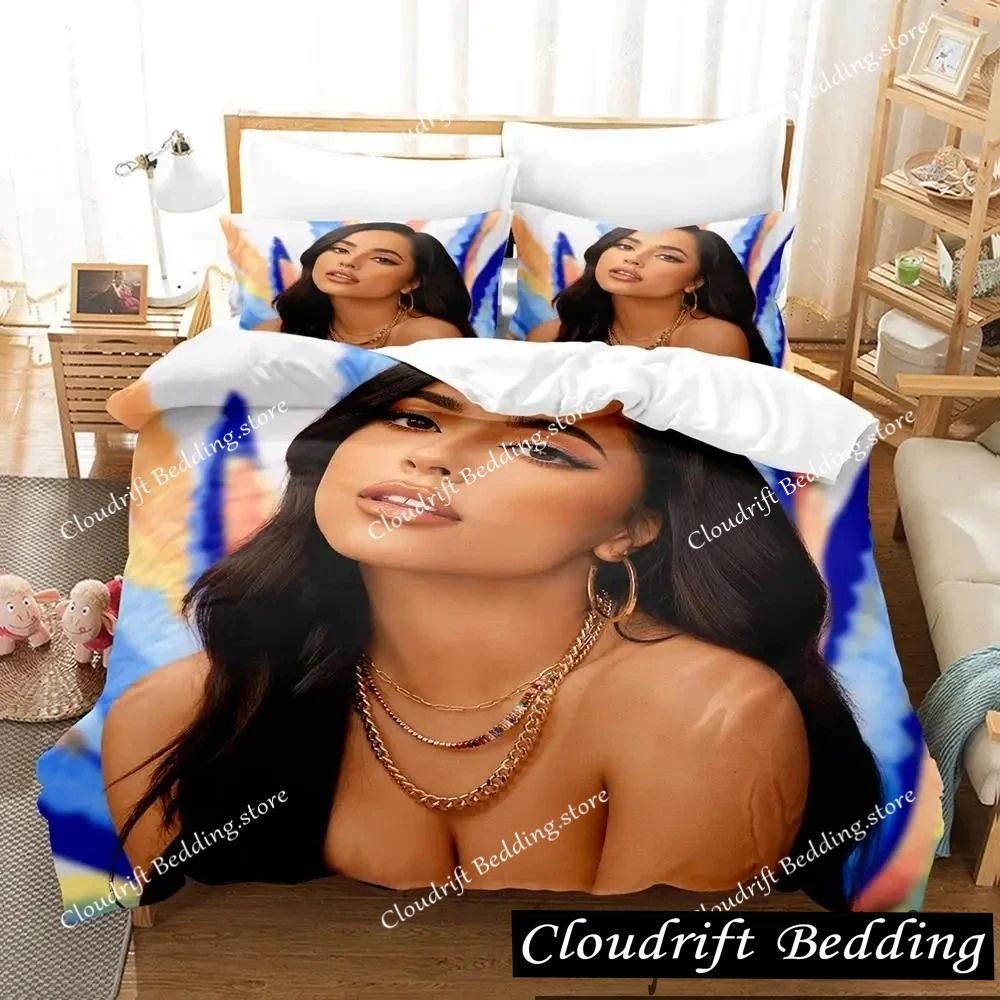 3D Print Sexy Girls Becky G Bedding Set Duvet Cover Bed Set Quilt Cover Pillowcase Comforter King Queen Size Boys Adult Bedding