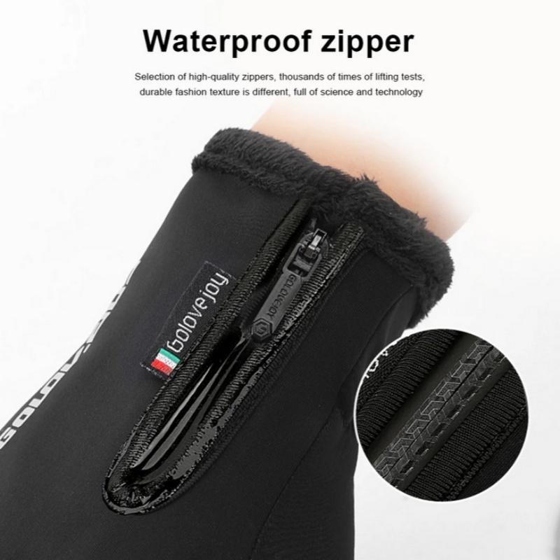 Winter Gloves Touch Screen Cycling Gloves Water Resistant Windproof Warm Gloves Cold Weather Gloves for Men and Women