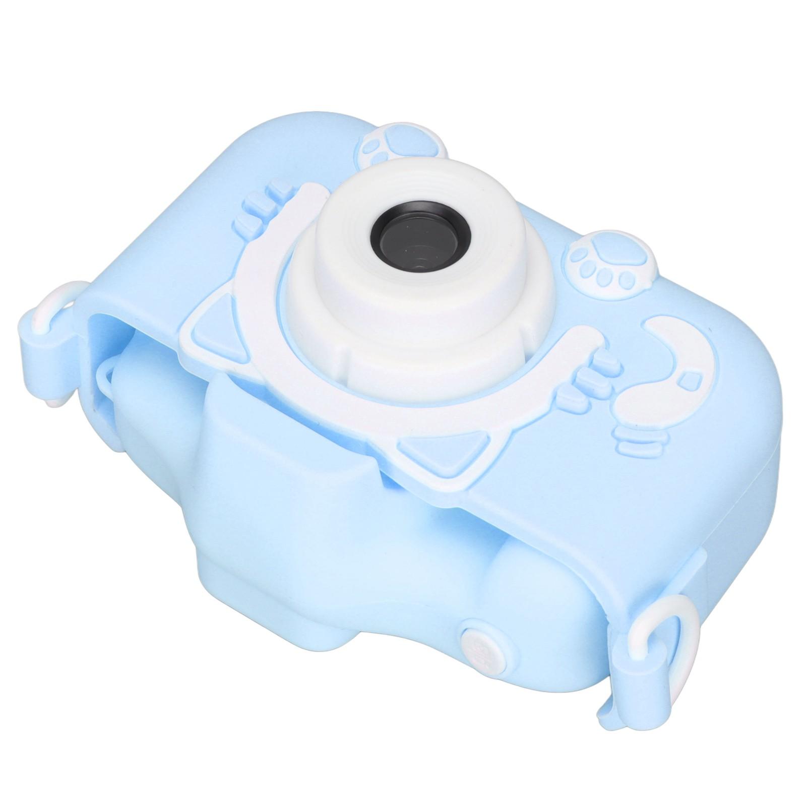 

Детская игрушечная камера, цифровая селфи-камера, 20-мегапиксельная видеокамера с функцией MP3 для детей Without memory card синий