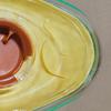 Avocado Shape Dog Slow Feeder Bowl Anti-Vomit Interactive Puzzle Feeding Bowl for Small Medium Large Dogs Cats