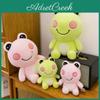 Plush Frog Couple Pillow Toy With Soft Short Plush For Home Decor And Gifts