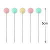 100Pcs/Box Dressmaking Pins Embroidery Patchwork Mixed Color Sewing Needle Tool