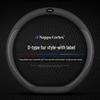 Genuine Leather Steering Wheel Cover for Baojun Models 730, 510, 560, 310W, 530, E200, and 630 - All-Season Use