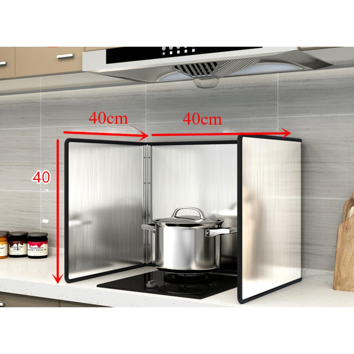 

Складний кухонний захисний екран, кришка для кухні та плити, плита(40 * 40см) 3