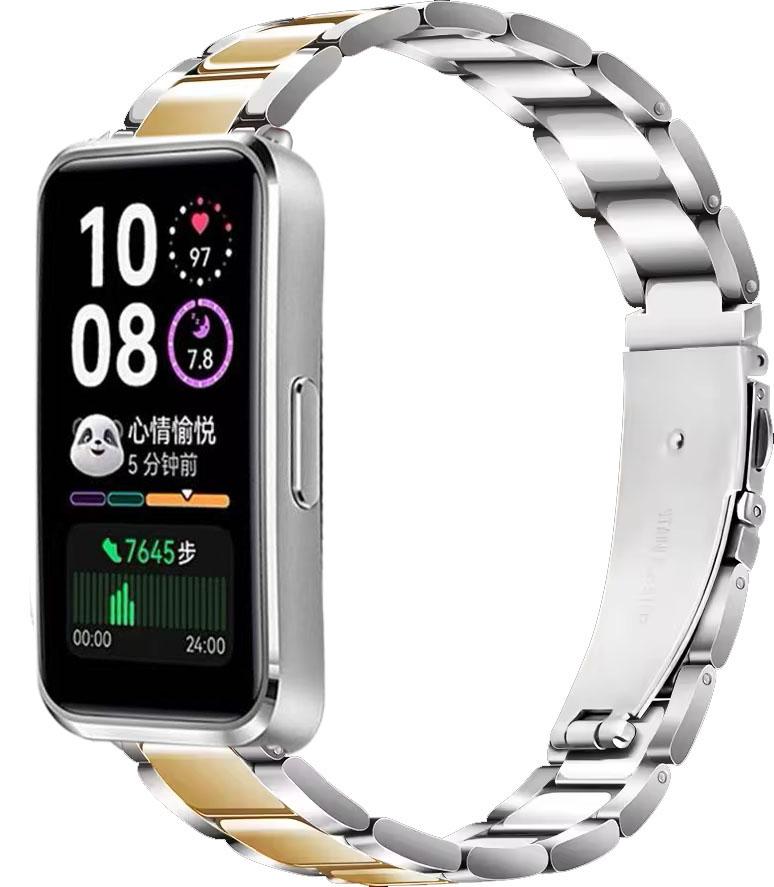 Metal Strap For Huawei Band 10 9 8 Smartwatch Stainless Steel Replaceable Bracelet Wristband For Huawei Band 8/9/10 Accessories