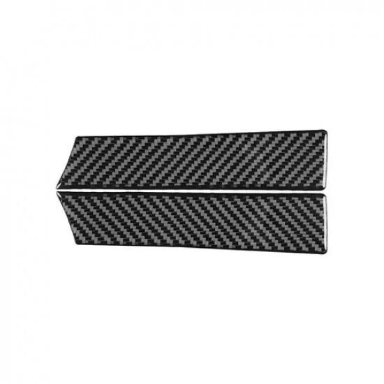 For Chevrolet Corvette C8 20-24 Real Carbon Fiber Car Rear Engine Strip Trim 2X