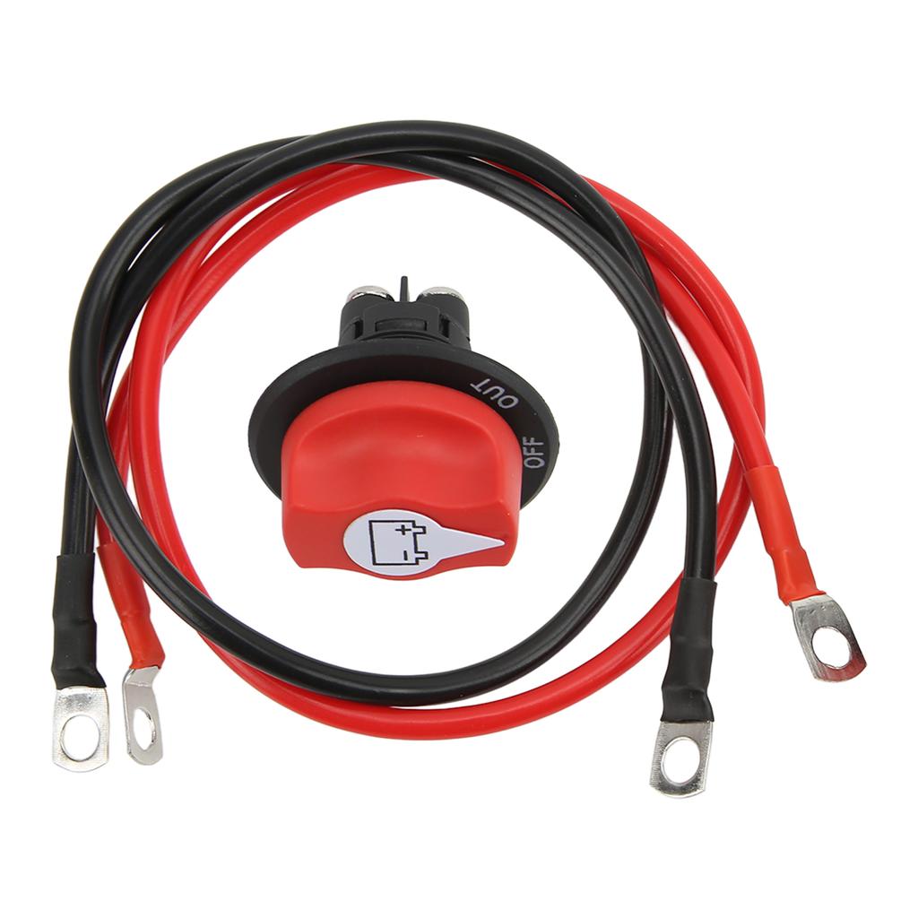 Car Battery Isolator Selector Switch Waterproof Battery Selector Master Cutoff Switch for Motorcycle