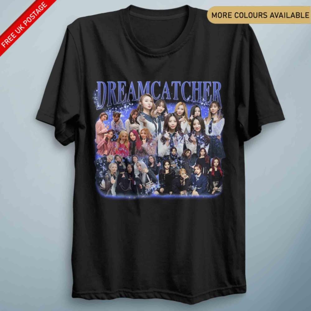 Dreamcatcher Kpop T Shirt 90s RETRO Vintage TShirt Tee Music Lovers Deja Vu