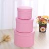 1PC Valentinstag Geschenk Blume Verpackung Box Runde Blume Box Candy Box Marmor Druck