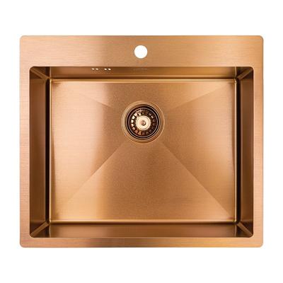 Single Bowl Undermount Steel Copper Marmara Laveo Sink