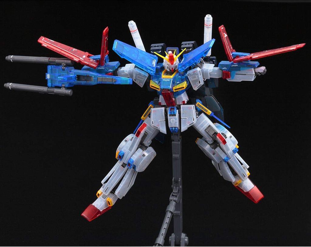 MG Double Zeta Gundam Mobile Suit Gundam ZZ [Esclusiva Evento] 1/100 Ver.Ka [Colore Trasparente] (Doppio Zeta)