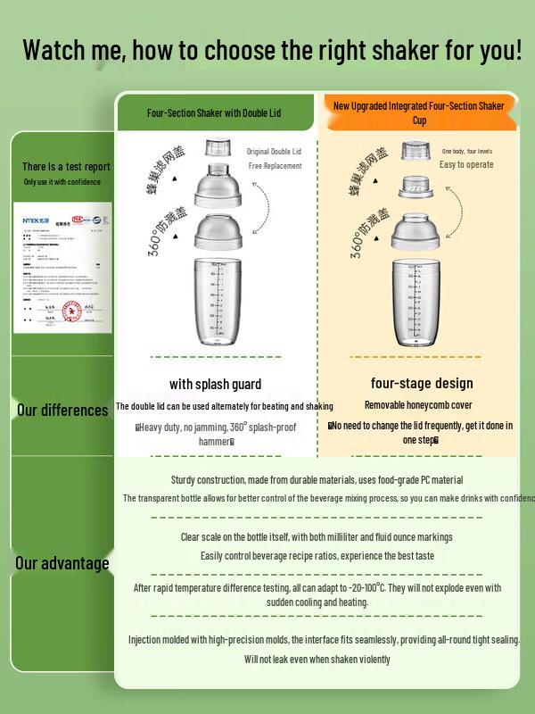 ZISIZ Hand-Beaten Lemon Tea Shaker Set