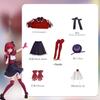 Anime Oshi no Ko Arima Kana Cosplay Kostým Ruby Hoshino Paruka Klobouk Sukně Oblečení Pro Ženy Dospělé Halloween Karnevalová Uniforma