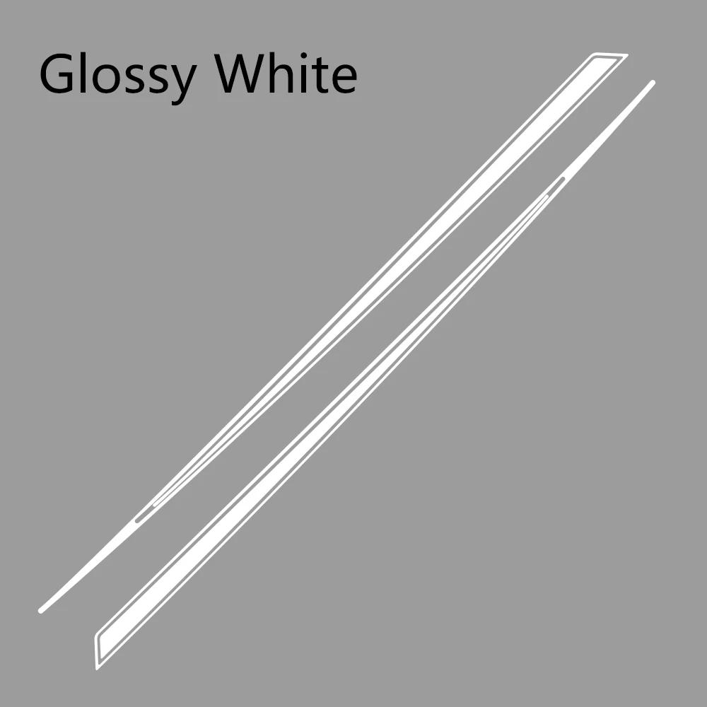 Universal Car Hood Roof PVC Stickers Long Stripes Styling Vinyl Film Trim Decals Set Body Decoration Auto DIY Tuning Accessories