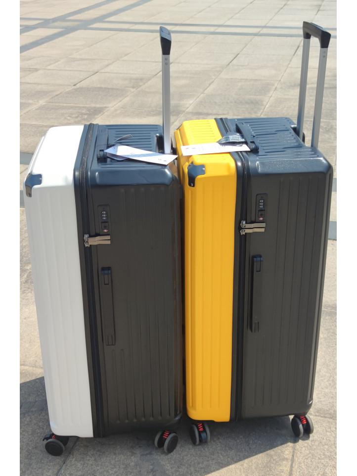 Extra Large Capacity Five-Wheel Antibacterial Suitcase with Brake Wheel and Password Lock