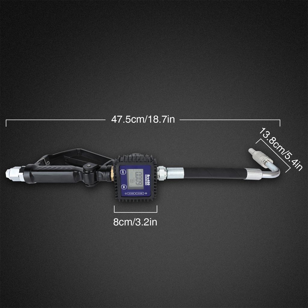 Aluminum Refilling Nozzle Gun Automatic Cut off Fuel Refilling Nozzle Diesel Oil Dispensing Tool Oil Water Manual Refueling Gun