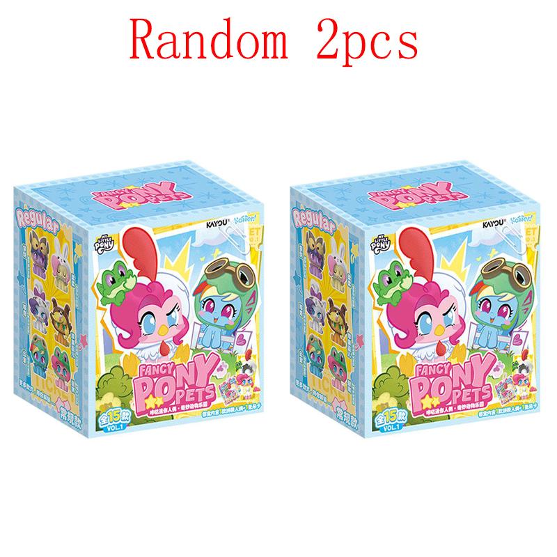 My Little Pony Click Mini Doll Series Animal Park Blind Box Kids Pendant Collectible Trendy Gift for Children Toy & Hobbies