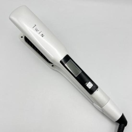Used Next Innovation Twin Hair Iron SM-3038T-WH | White | Dual Plate Design | Professional Straightener | Boxed | Compact & Stylish