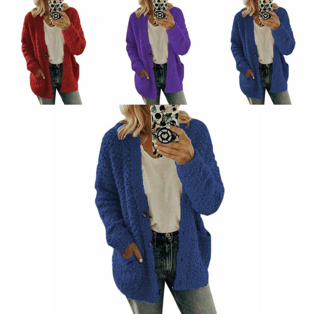 Cozy Plus Size Women Bear Coat Fleece Jacket Perfect For Chilly Autumn Days