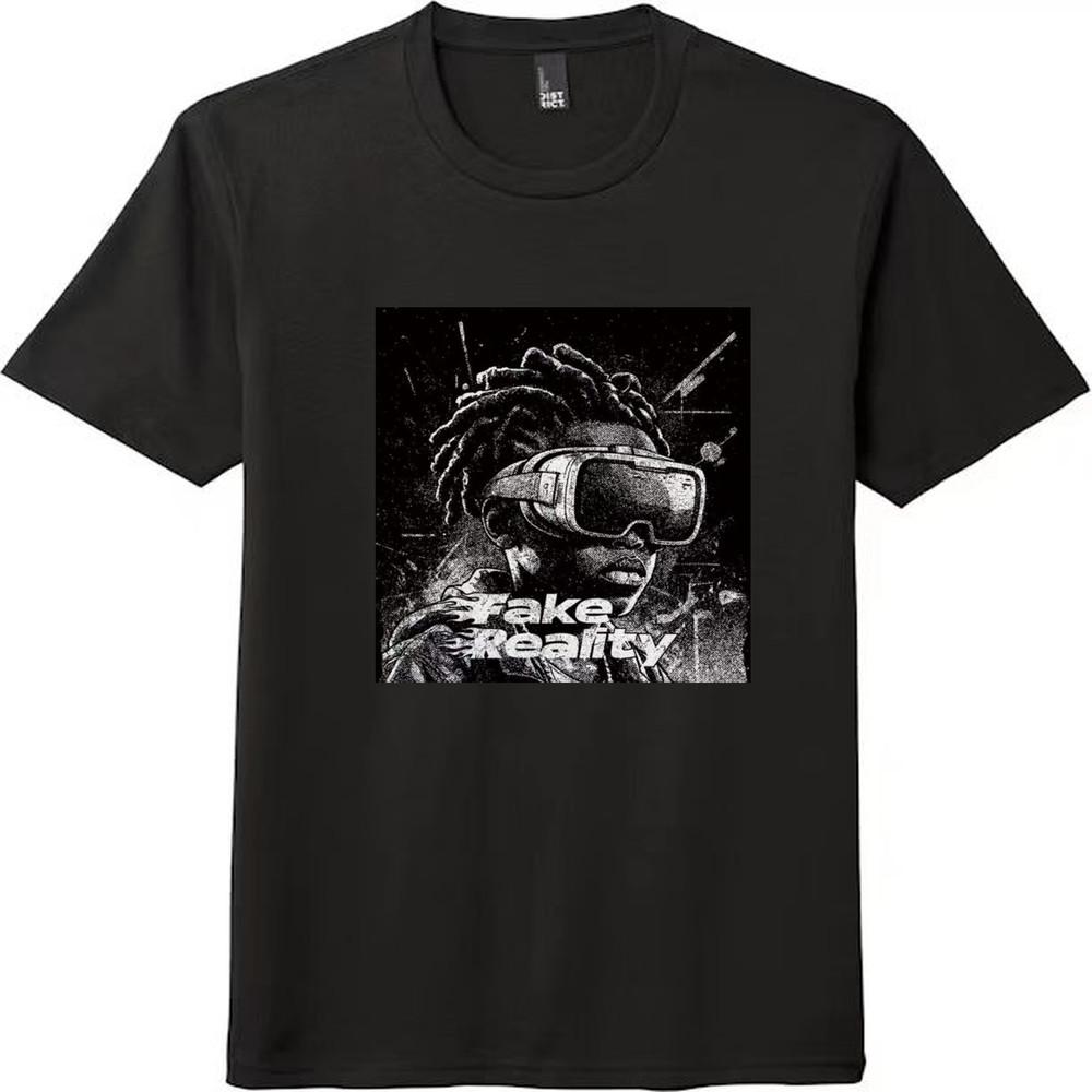 

Fake Reality VR Graphic Unisex Tee S