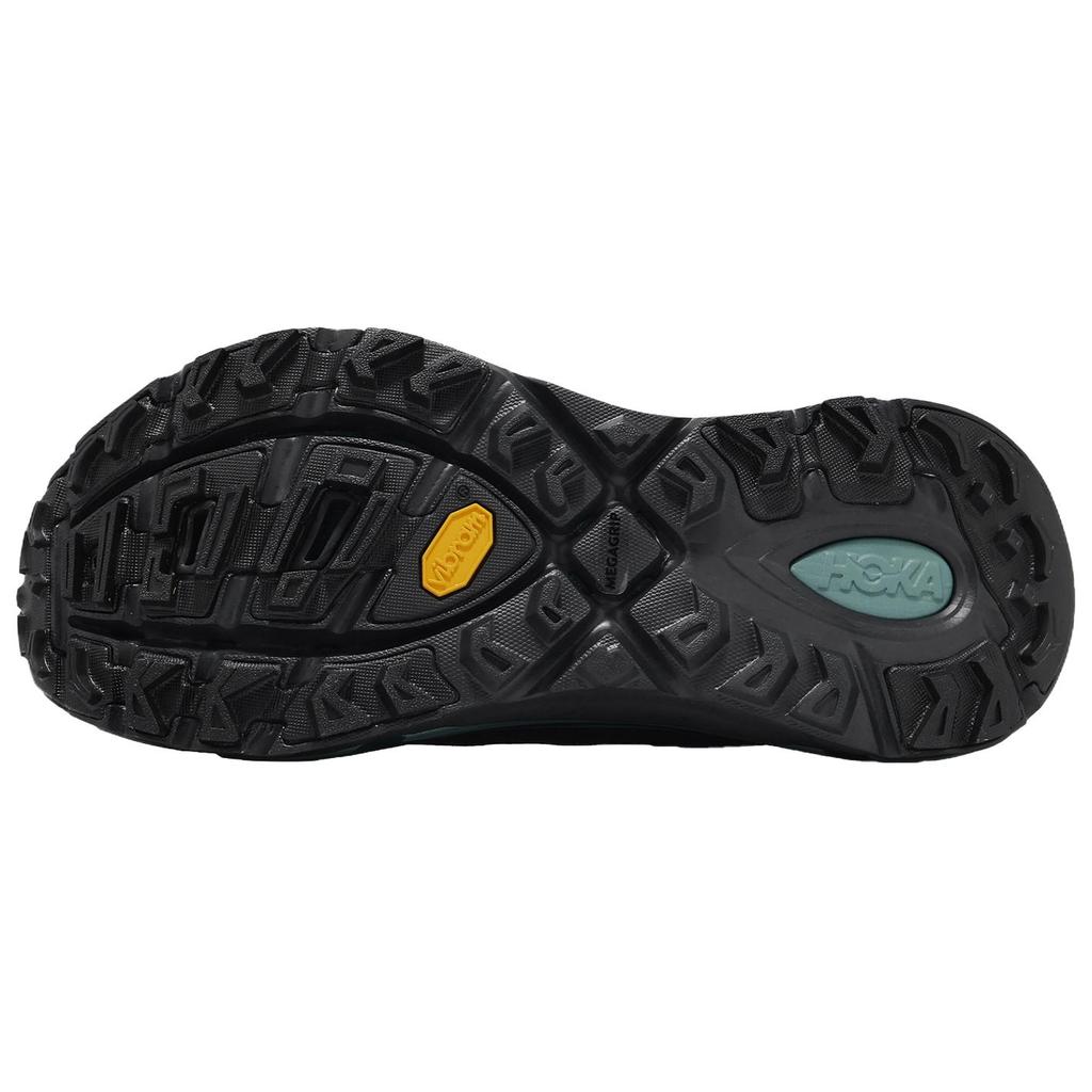 HOKA ONE ONE Mafate Speed 2 Trail Running Shoes Unisex Black Green 1126851-BBYL