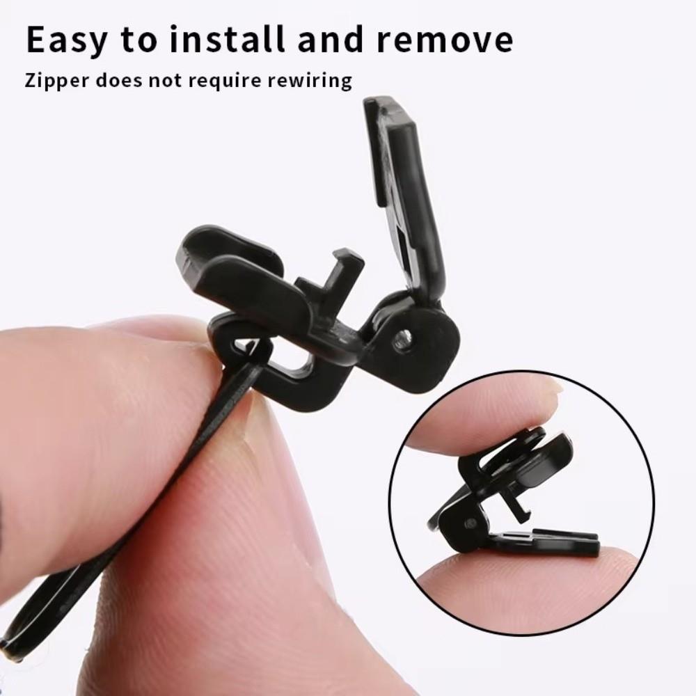 New 4 Sizes Zipper Head Repair Universal Zipper Puller Head Handmade Bag Zippers for DIY Sew