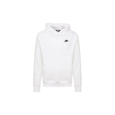Nike Felpa con cappuccio Sportswear Club Uomo Top Bianco BV2654-100