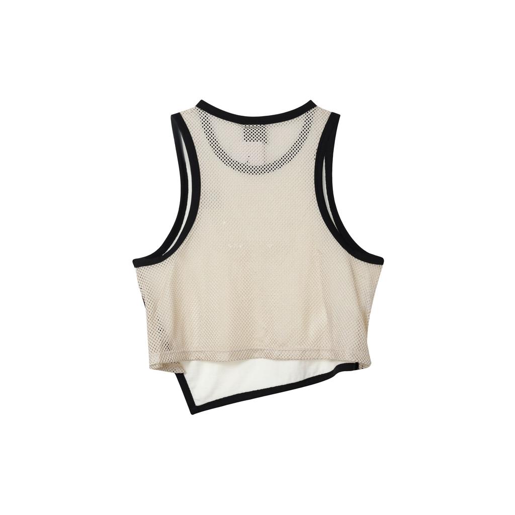 Jordan Logo Print Breathable Round Neck Sleeveless Vest Women Tops White DO5036-133