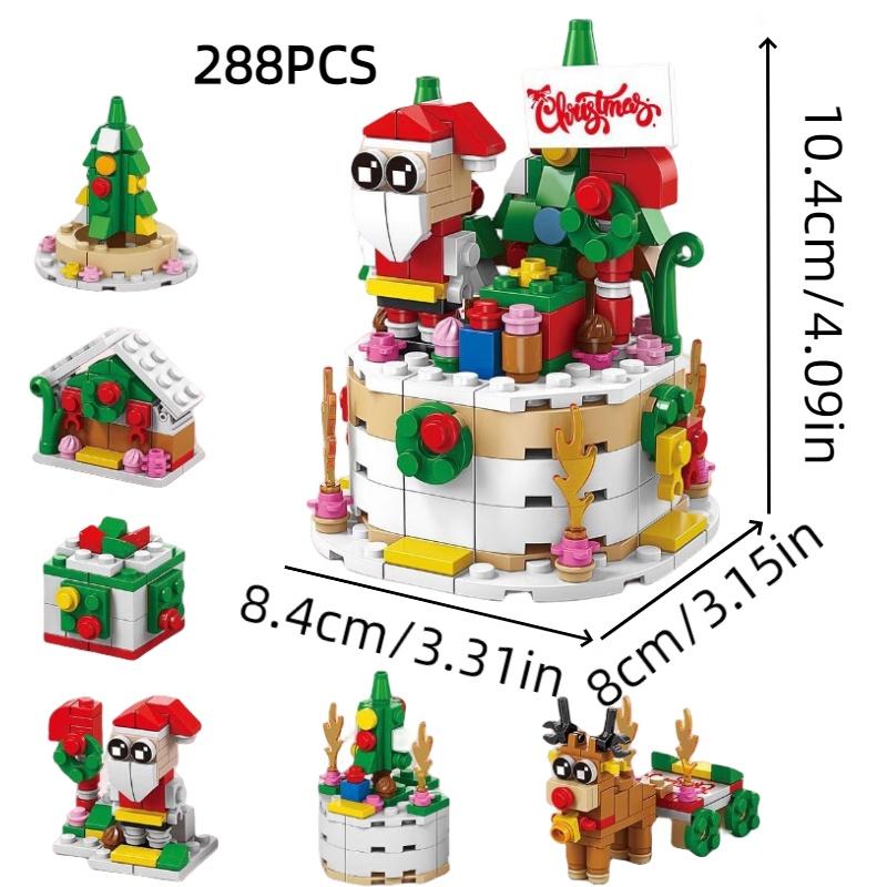 Creative Music Box Compatible With Lego Christmas Desktop Decoration Toy