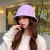 Solid Winter Color Knitted Cap Women Breathable Windproof Fisherman Hat Fashion