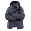Unisex 3-in-1 Detachable Waterproof Windproof Outdoor Jacket With Fleece Liner Hiking Camping Trekking Winter