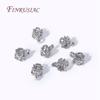 18K Gold Plated Spacer Beads Pendant Charms Bail Brass Metal Large Hole Bail Beads For DIY Jewelry Making Findings Accessories
