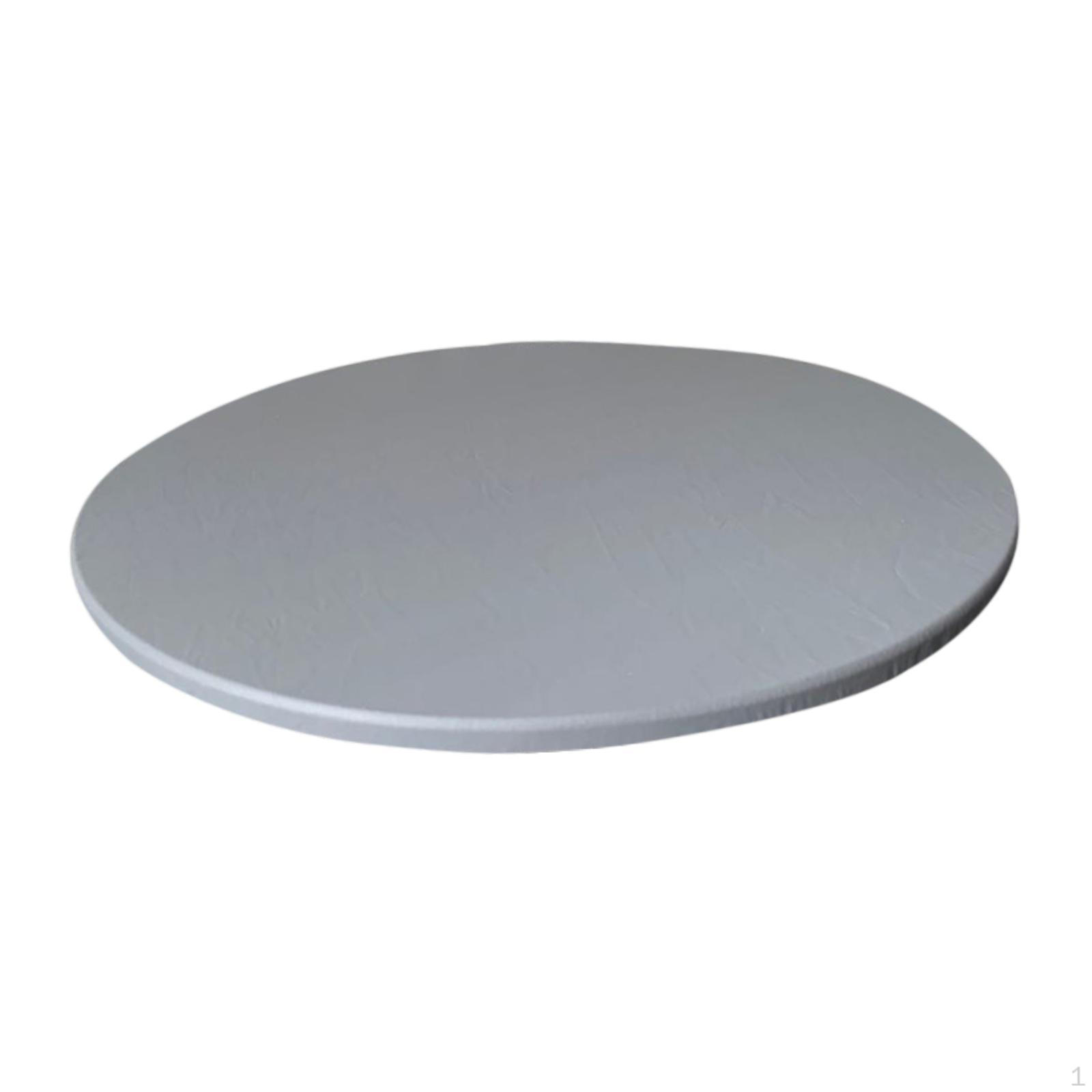 

Круглая скатерть для стола с эластичной водонепроницаемой протираемой защитой от масла S