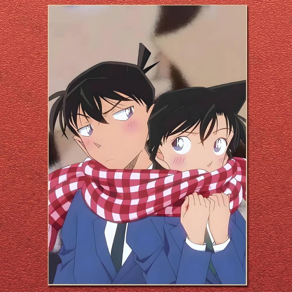 D-DETECTIVE Conan ANIME Poster Leinwandbild Poster Mit Drucken Haus Schlafzimmer Wohnzimmer Dekoration Geschenk