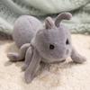 Creative Long Plush Heart Hippo Toy with Big Belly