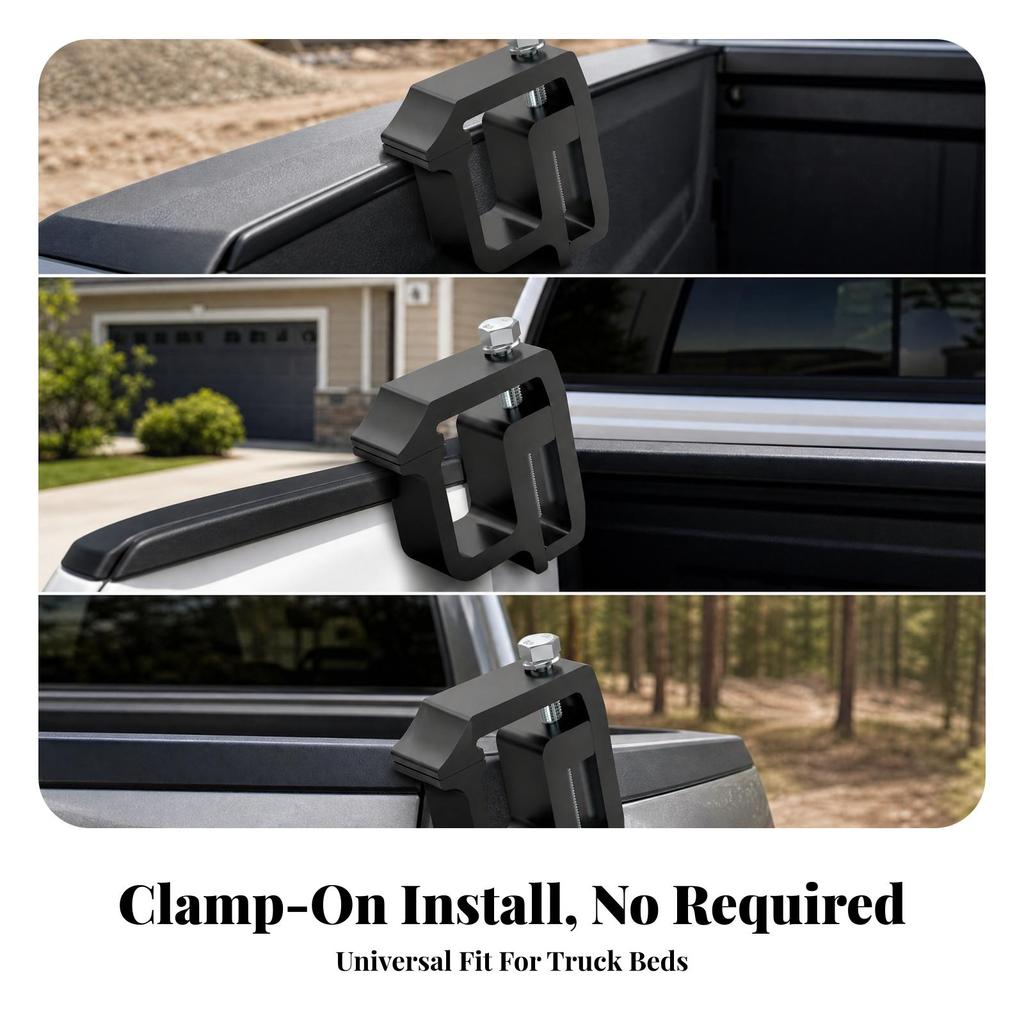 Clamps Non-Slip Truck Bed Clamp Compact