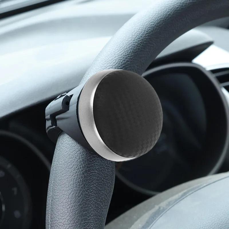 Buton Volan Antiderapant Auto Universal Booster Volan Rotație 360 Grade Silicon Buton Volan pentru Conducere cu O Mână