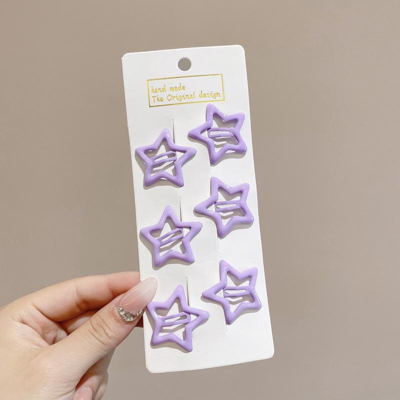 Dopamine Color Bangs Hair Clip Sideburns for Kids & Women - Duckbill Hairpin Headwear