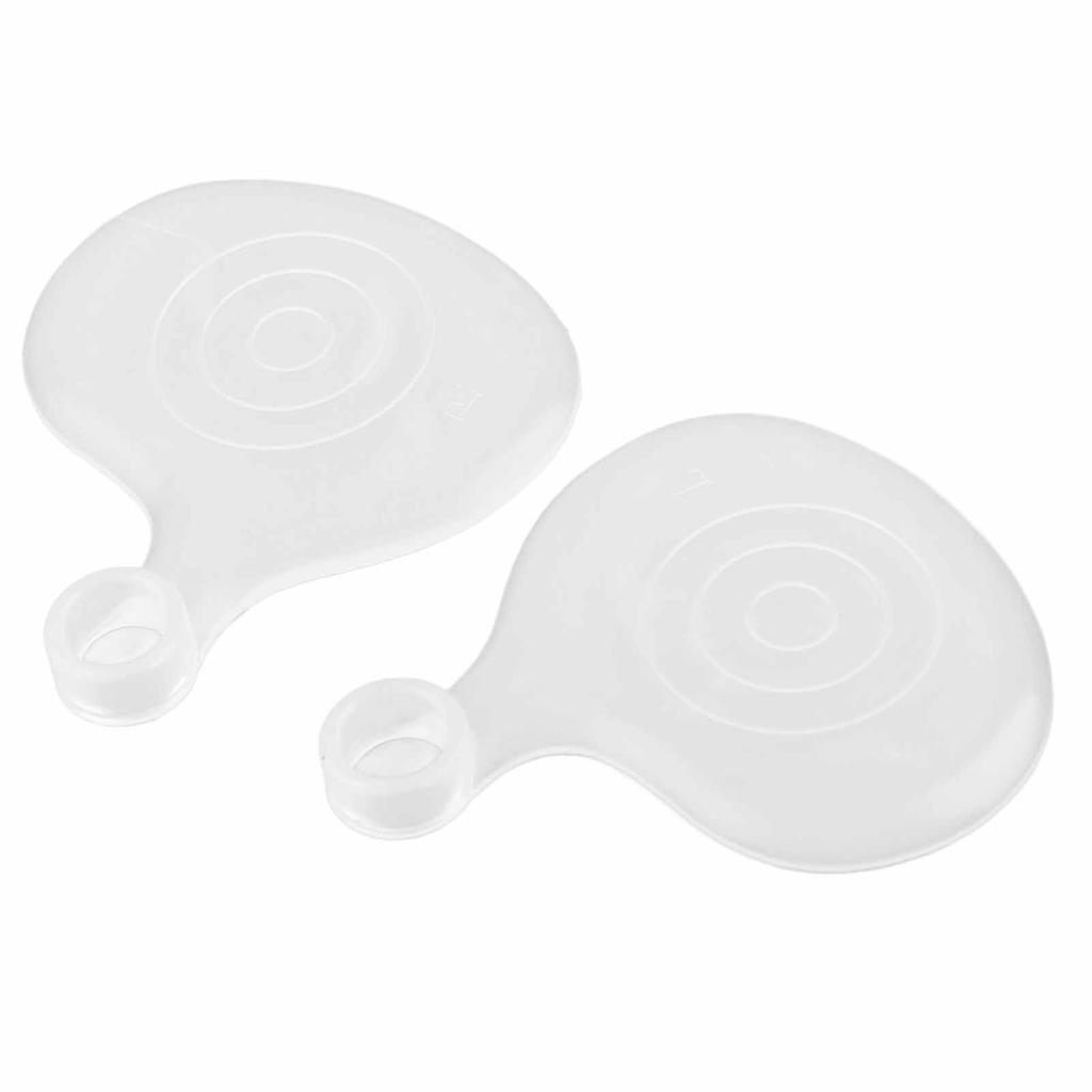2pcs Unisex Silicone Forefoot Relieve Pain Correction Shock Absorption Insoles Cushion S