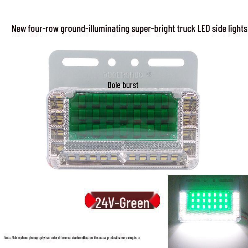 Super Bright 24V LED Truck Marker & Side Waist Lights