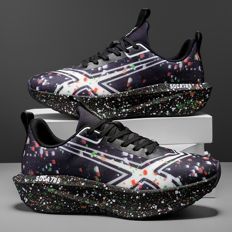 Carbon Plate Sneakers Professional Marathon Running Shoes Men Training Sports Shoes Wear Resistant Tennis Sneakers Women's Shoes