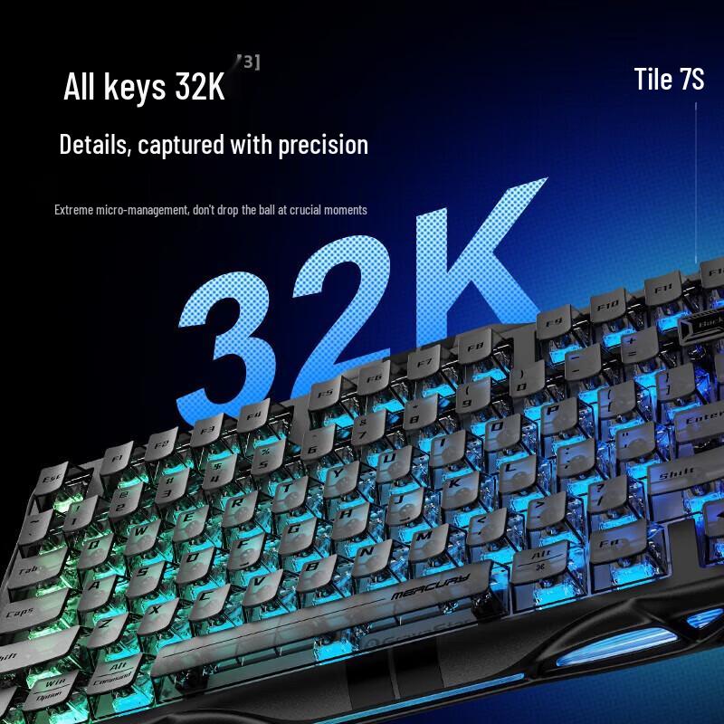 GravaStar Valhalla 75 Magnetic Switch Gaming Keyboard