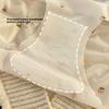Ladies Summer Ultra Thin Sexy Strawberry Ice Silk Cotton Speed Dry No Trace Mid Waist Triangle Briefs