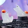 Halloweens Ghosty Figurines Night Lights Resins Ghosty Statue Sculptures Garden Decorations Monsters Figurines Ornament