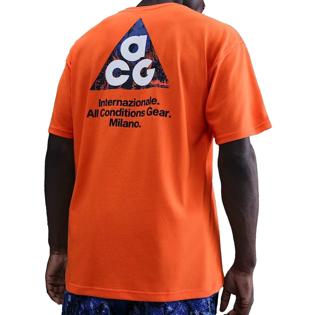 Nike X Inter Milan ACG Series Crew Neck Short Sleeve Quick Dry Soccer T-Shirt Men Tops IF0513-819